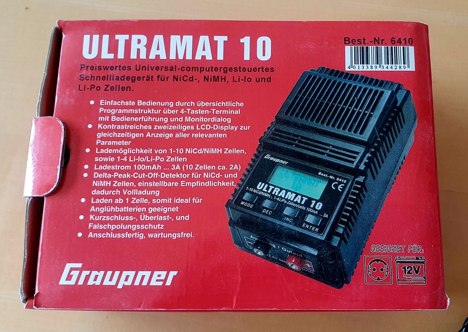 Graupner Ultramat 10 , Robbe LIPO Eqalizer No.8488 in Riezlern