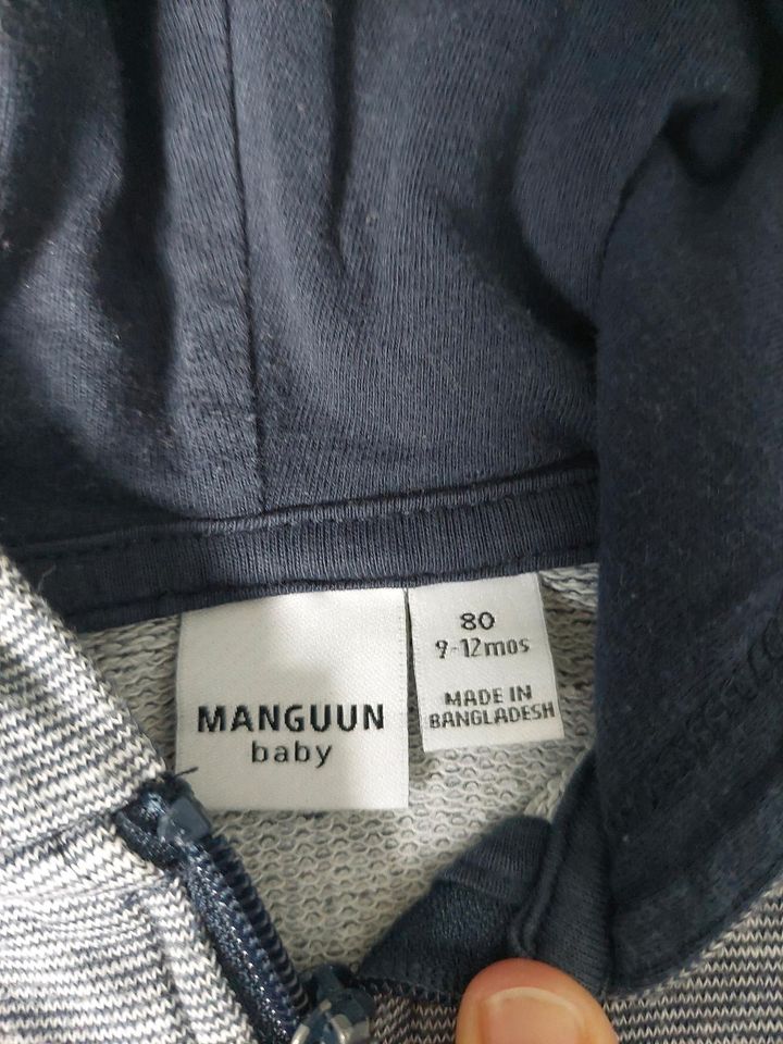 Sweatjacke, Gr. 80, manguun in Weilmünster