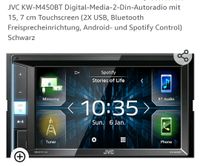 Autoradio jvc KW-M450BT Hessen - Wabern Vorschau