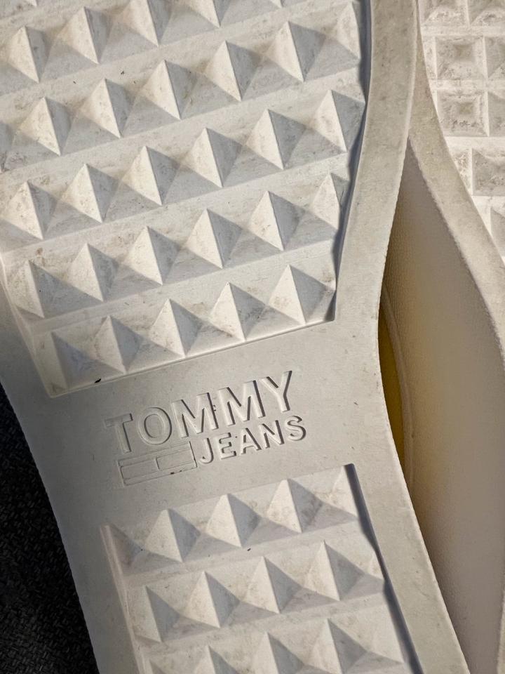 TOMMY JEANS (Hilfiger) Plateau-Sneaker Gelb, 39, Stoff,fast neu in Hamburg
