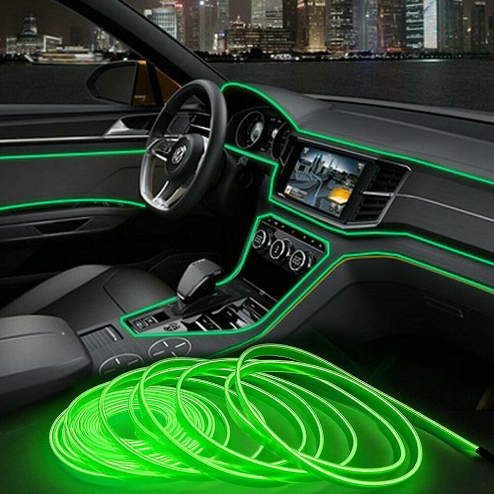 5m Auto LED Ambientebeleuchtung Innenraumbeleuchtung Lichtleiste