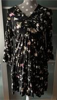 Kleid Sommerkleid Blumen Ärmel schwarz Bund floral Damen Nordrhein-Westfalen - Nümbrecht Vorschau