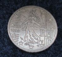 50 Cent Euro Münze Frankreich RF 1999 Nordrhein-Westfalen - Lemgo Vorschau