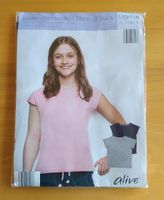 Gr. 110/116 Set aus 3 T-Shirts von alive rosa, dunkelblau u. grau Hessen - Neuhof Vorschau