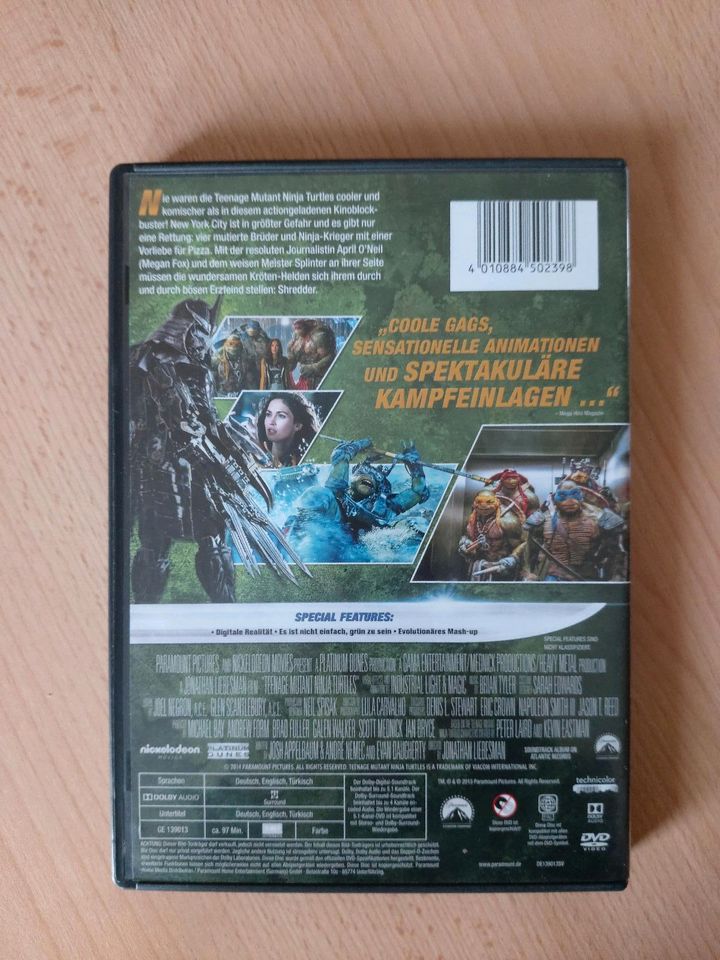Teenage Mutant Ninja Turtles DVD in Fürstenwalde (Spree)
