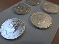2 Pounds Britannia 2022 (5 Münzen) - 5 x 1 oz Feinsilber 999/1000 Bayern - Regensburg Vorschau