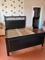 Ikea hemnes Bett 160x200 schwarz , Lieferung , Lattenrost Vegesack - Grohn Vorschau