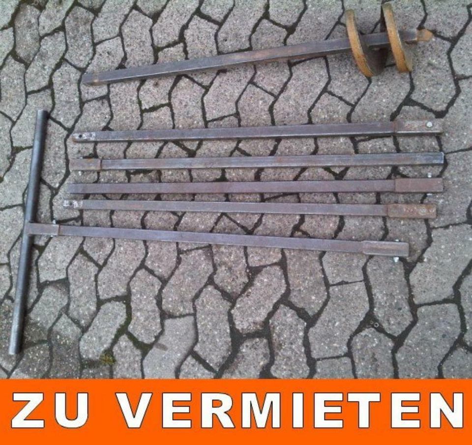 Brunnenbohrer / Handerdbohrer / 17cm Bohrkopf - ZU VERMIETEN in Dinslaken