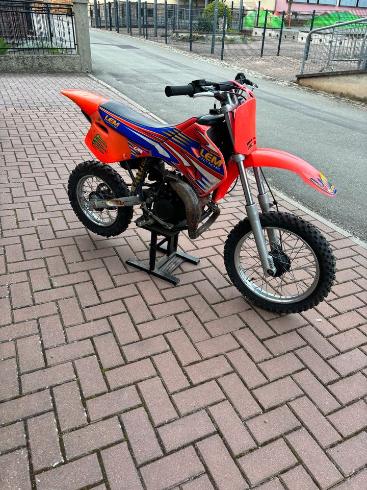 Lem Lx 4 50ccm Cross Moped Kinder keine Pw 50 ktm sx 50 65 in Trusetal