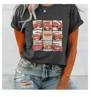 Cars Damen T-Shirt Dunkelgrau Niedersachsen - Loxstedt Vorschau