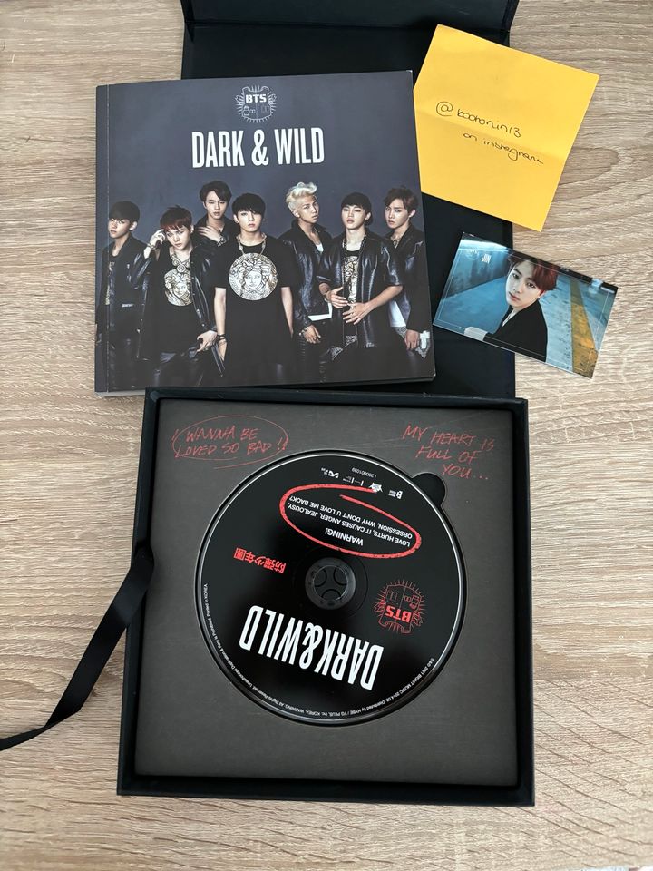 WTS KPOP Album BTS Dark&Wild in Heinsberg