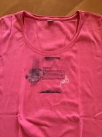 Shirt S. Oliver pink, Gr.44, mit Fisch Aufdruck Sachsen - Neustadt Vorschau