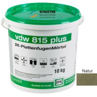 vdw 815 plus 2K Platten-Fugenmörtel Natur 10kg Terrasse GftK Sachsen - Oelsnitz/Erzgeb. Vorschau