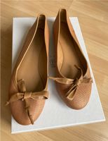 Gianvito Rossi Ballerina Leder camel/cognac Gr. 37 Lindenthal - Köln Müngersdorf Vorschau