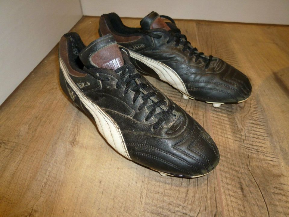 alte PUMA  DUOFLEX ZONE Fußball Schuhe , Leder, Vintage in Nürnberg (Mittelfr)