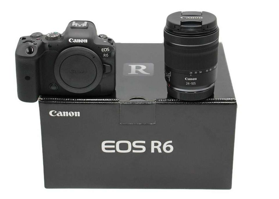 Canon EOS R6 Vollformat Systemkamera + Objektiv RF 24-105mm F4-7 in Randersacker