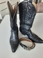 Westernstiefel Cowboystiefel Don Quijote Leder schwarz Gr. 5 Nordrhein-Westfalen - Mülheim (Ruhr) Vorschau