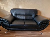 Sofa Kunstleder schwarz Baden-Württemberg - Binau Vorschau