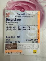 BVG Monat Ticket ( Ausbildung ) Friedrichshain-Kreuzberg - Friedrichshain Vorschau