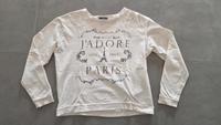 Mango Sweatshirt Shirt Paris Eifelturm Weiss Creme Gr. M / 38 Bayern - Nersingen Vorschau