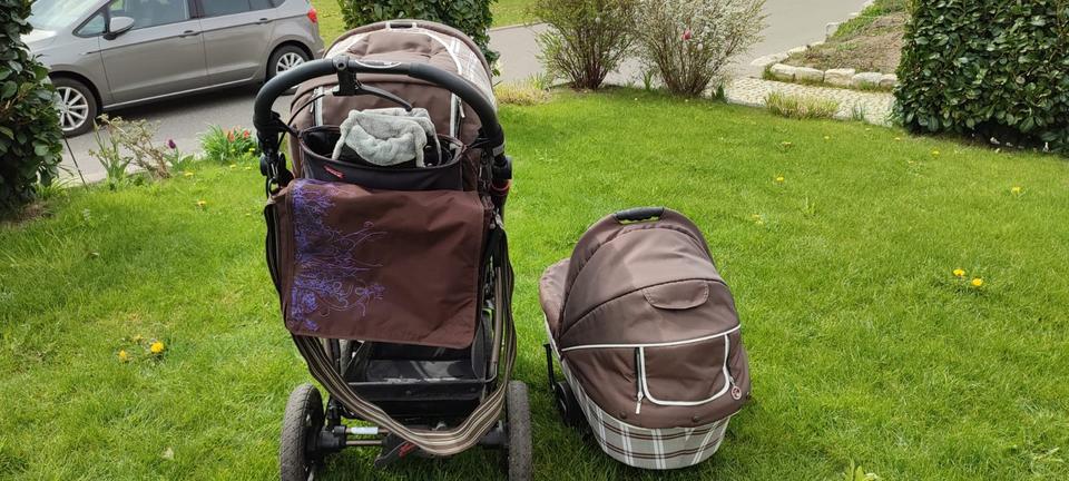 Kinderwagen Hartan Racer GTS mit viel Zubehör, TOP in Herrenberg
