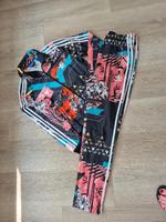 Adidas Damen Kombi Firebird Gr 38 Flower Jacke /Hose Brandenburg - Geltow Vorschau