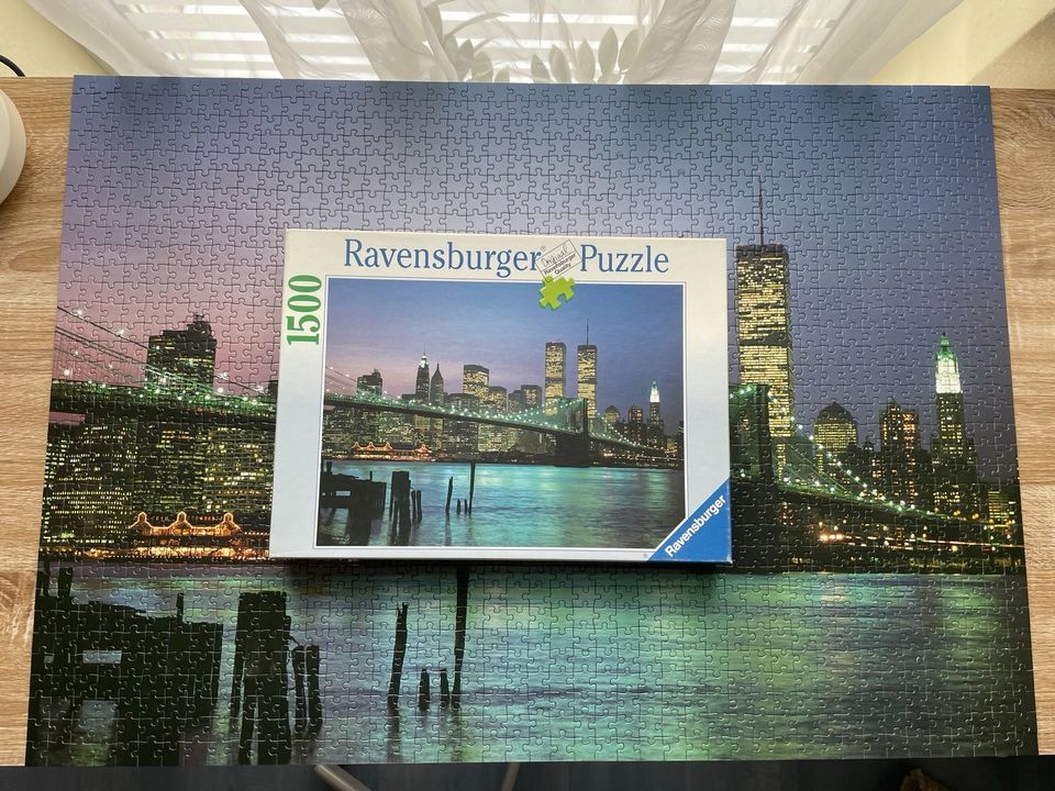 Puzzle 1500 Teile: Skyline von New York Ravensburger in Niederkassel