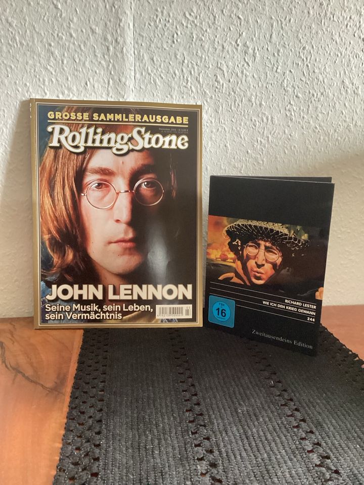 Rolling Stone Magazin John Lennon inkl. Wie ich den Krieg gewann in Oberhaid