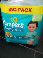 Big Pack Pampers baby dry Gr.6 Niedersachsen - Voltlage Vorschau