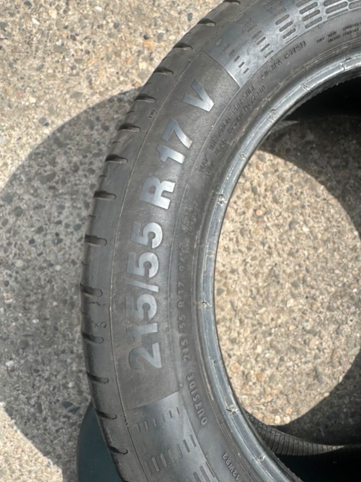 4 Sommerreifen Continental 215/55R17. 94V in Wiesbaden