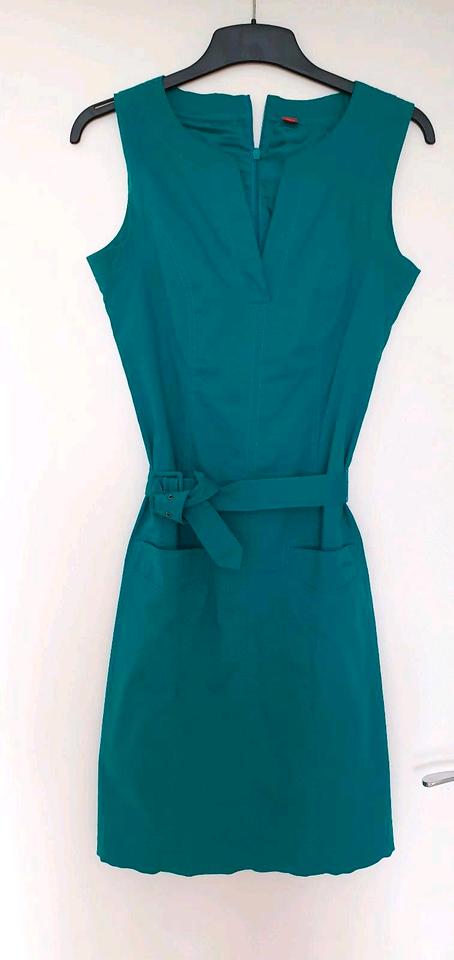 Kleid 36 s'Oliver mit Gürtel Sommerkleid Freizeit Petrol in Essen