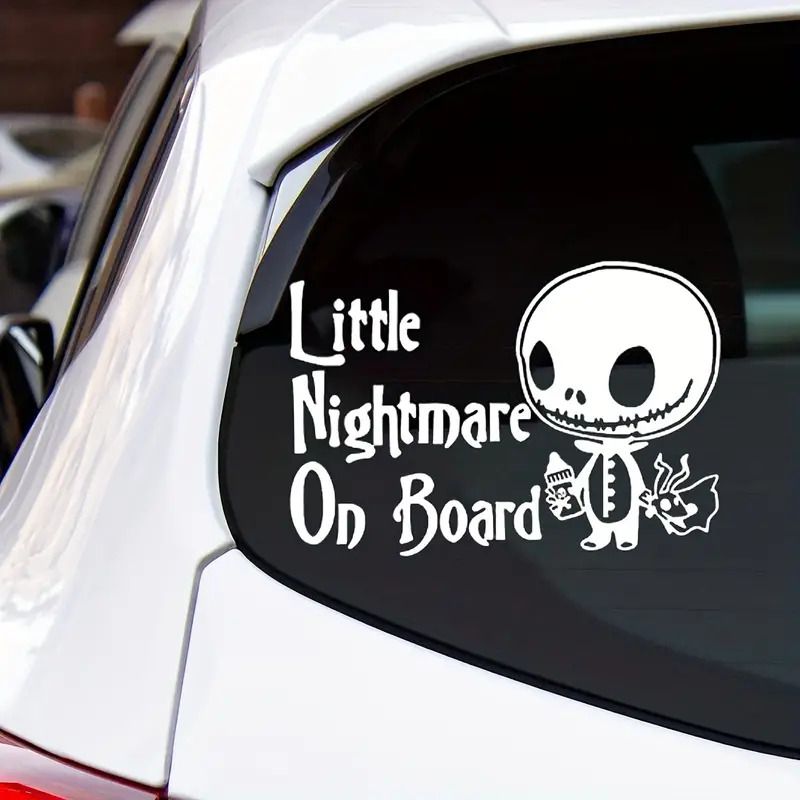 NEU Little Nightmare on Board Sticker Aufkleber KFZ Auto Deko in Eberdingen