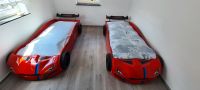 TURBO GT1  2 STK. AUTOBETT KIMDERBETT 90X200  ROT Bayern - Neuendettelsau Vorschau