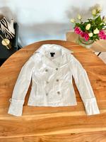 Gant Trenchcoat, weiß, XS • wie neu • Jacke m. super Passform Baden-Württemberg - Wertheim Vorschau