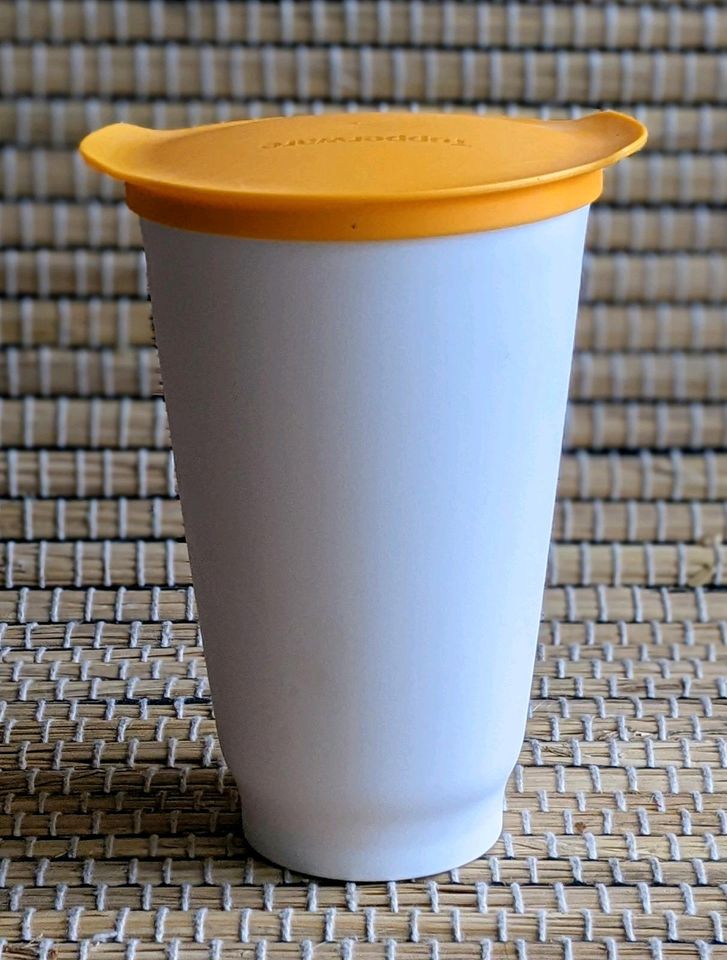 Original ALLEGRA Tupperware CUP C158 ToGo BECHER mit Deckel 450ml in Berlin