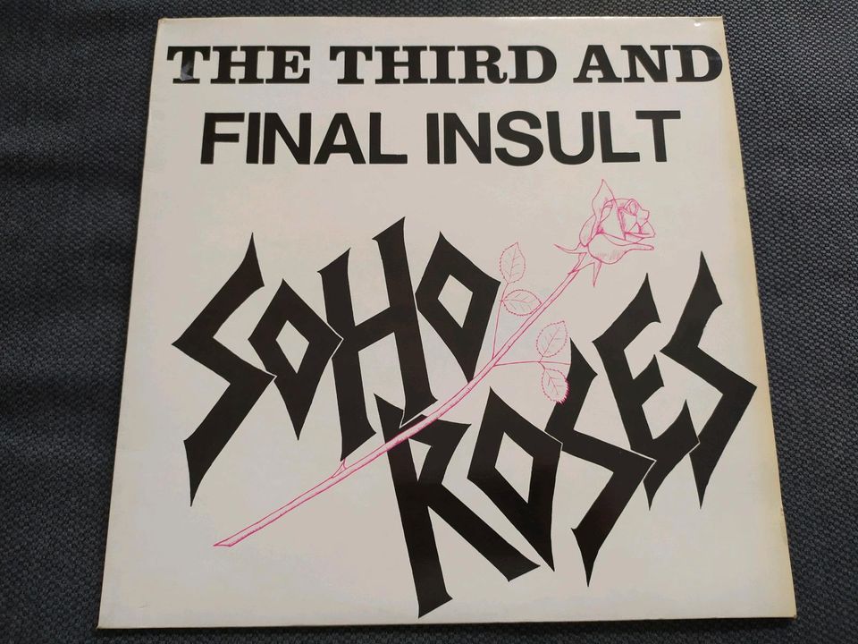 Soho Roses - The Third And Final Insult Vinyl LP - Glam Punk in Bonn