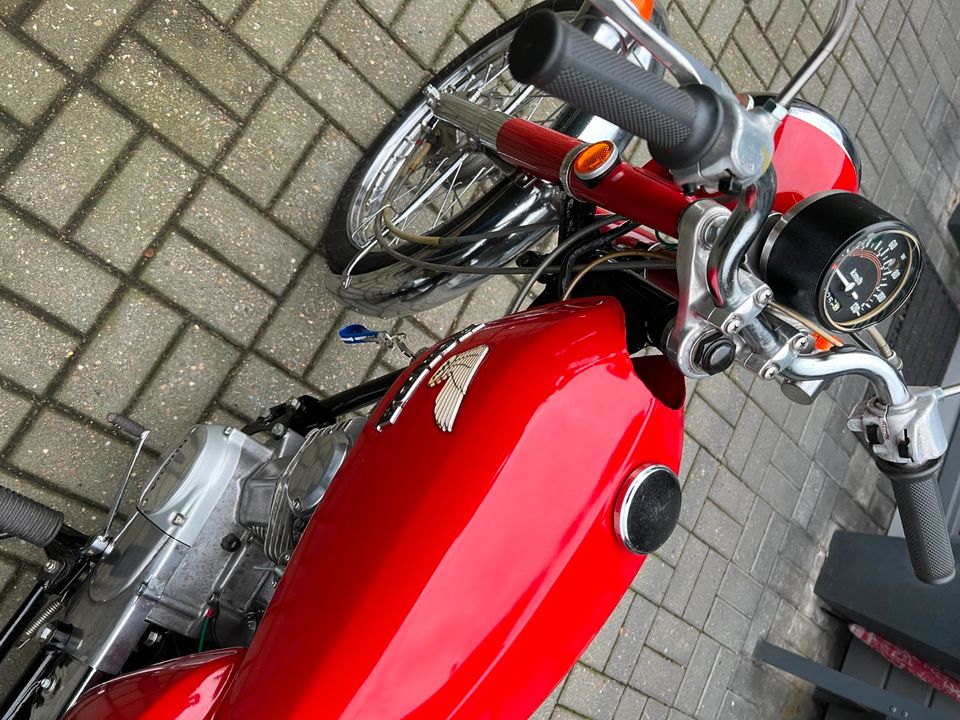 HONDA CB 100 von 1973 restauriert mit TÜV in Jesteburg