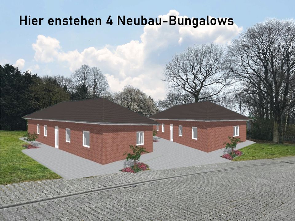 Provisionsfrei für Käufer: Exklusiver Walmdachbungalow KfW55 - Neubau - top Lage in Kluse