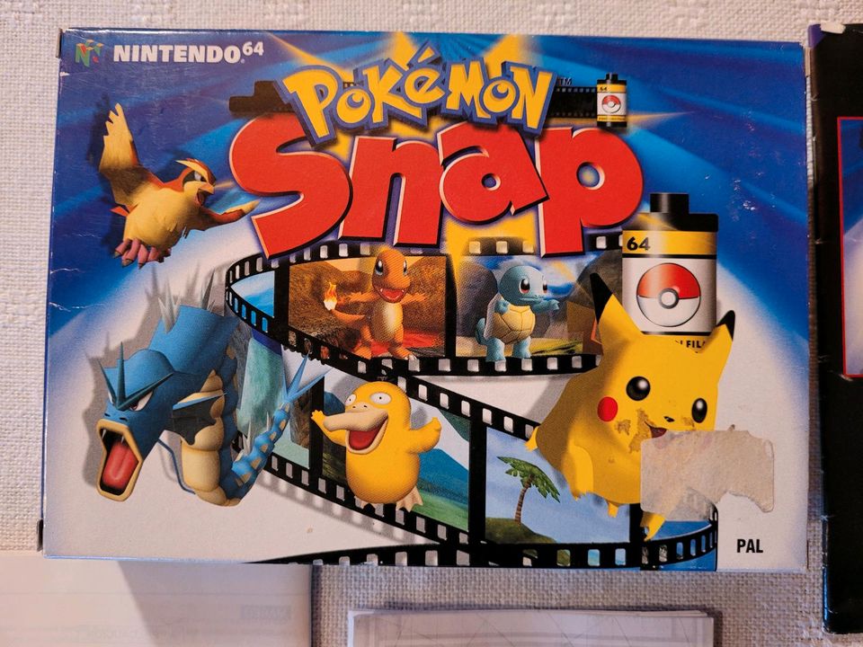 Nintendo 64 Spiel Pokemon Snap OVP in Falkenberg