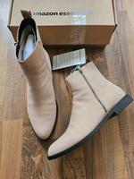 Damen Halbstiefel Gr.43 Beige Stiefeletten Schuhe Bequem Flach Bayern - Ursberg Vorschau