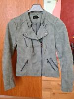 Only: Blazer, Jacke, Velourslederimitat, Gr 38, khaki Bayern - Kaufbeuren Vorschau