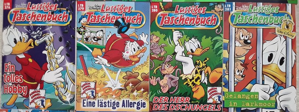 Walt Disney Lustiges Taschenbuch, 12 Ausgaben, Nrn. 271 - 290 in München