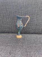 Kleine Bronze Kupfer Vase/ Karaffe oxidiert, grün, gold / Vintage Berlin - Charlottenburg Vorschau