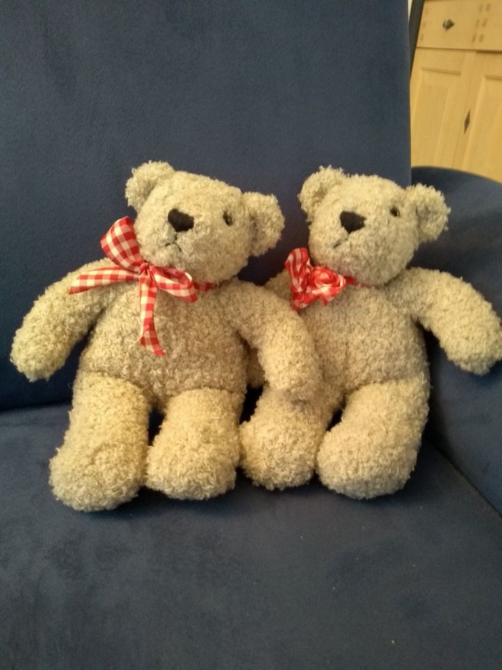 2 Bären Teddybären, 28 cm in Leipheim