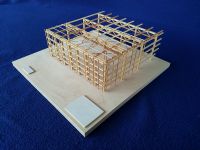 Architekturmodell mit Statik einer Halle Bayern - Altdorf bei Nürnberg Vorschau