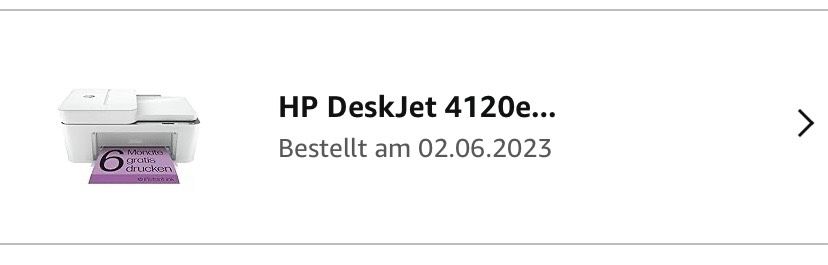 HP DeskJet 4120e - wie neu - !weniger als 1 Jahr alt! in Frankfurt am Main