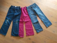 3x Jeans 140 pink blau Wide Leg Marlene Flared  Gummi Bayern - Nordendorf Vorschau