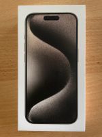 Iphone 15 pro 128 GB, natur Titan, nagelneu + Zubehör Niedersachsen - Hagenburg Vorschau