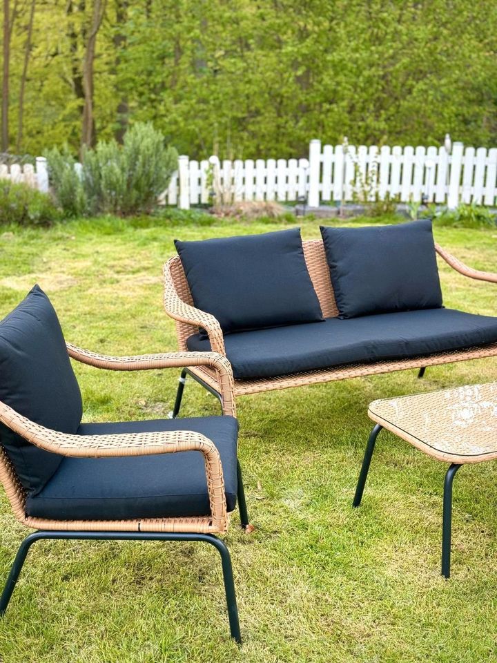 Gartenmöbel-Set Lounge Balkonmöbel PE-Rattan NEUWARE 250€* in Hagen