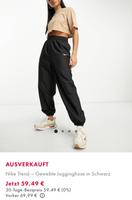 Nike Trend - Gewebte Jogginghose in Schwarz. Größe S. Brandenburg - Plessa Vorschau